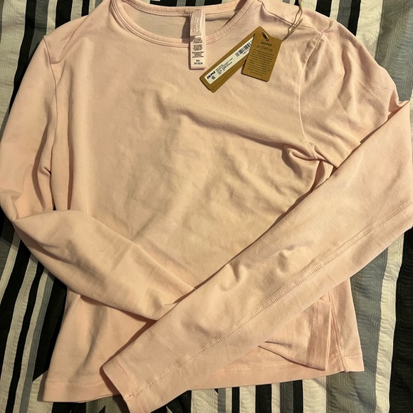 Skims VINTAGE CROPPED LONG SLEEVE T-SHIRT - Picture 2 of 2